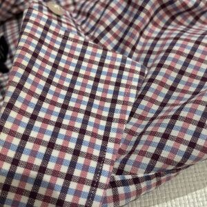 Pink and Blue Boss Dress Shirt